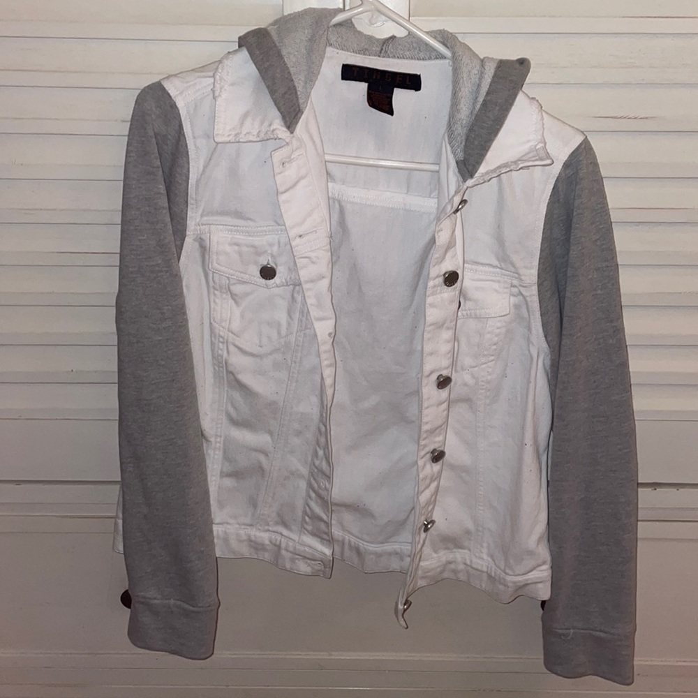 White Jean Jacket